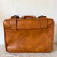 Vintage imitation leather suitcase