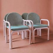 Gae Aulenti Orsay chair set Knoll 1970s
