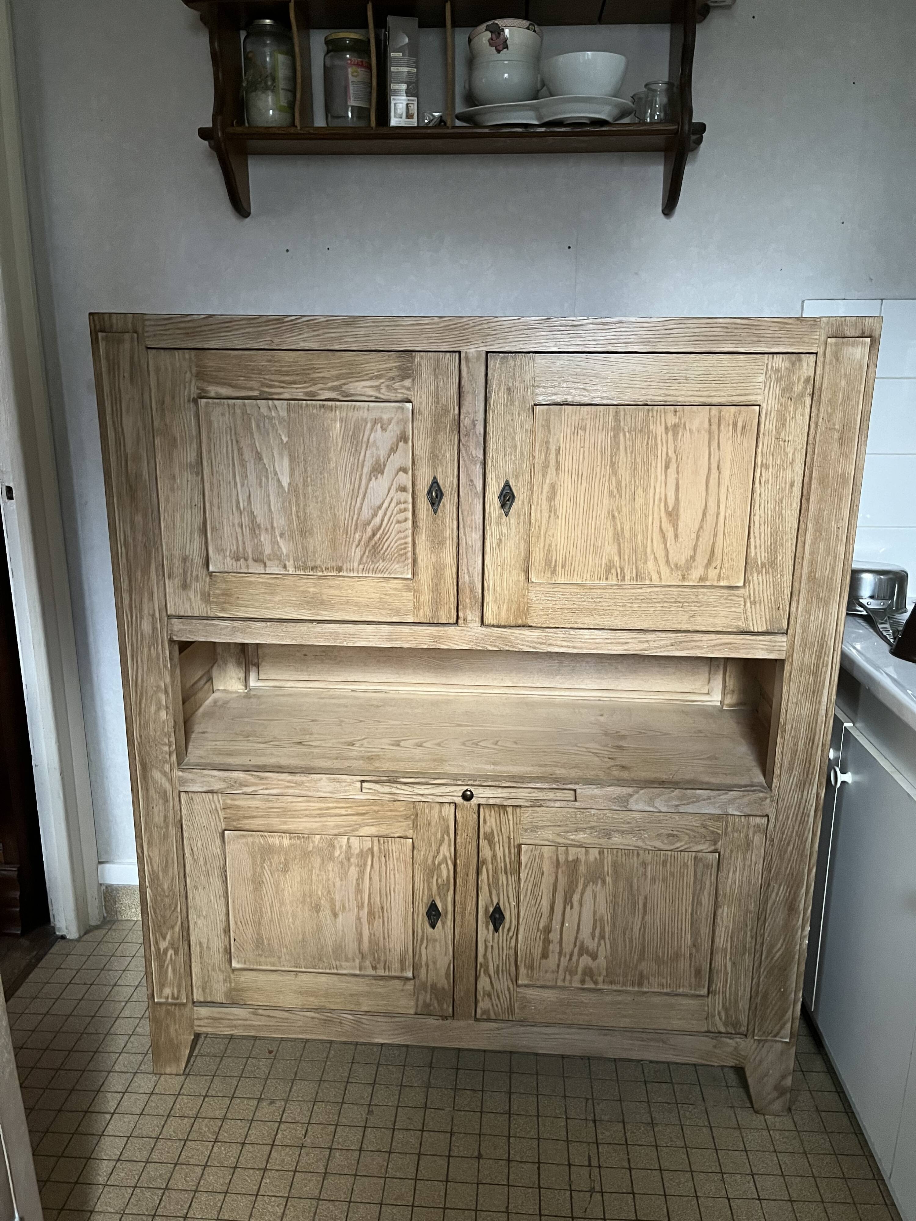 Solid oak sideboard