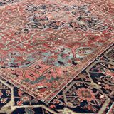 Tapis Persan Heriz Ancien Vers 1900/1910