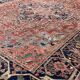 Tapis Persan Heriz Ancien Vers 1900/1910