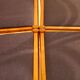 Lot de 4 chaises vintage scandinaves en chêne année 60  Ref. Marcel.