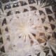 Vintage old glass ceiling lamp 1960/70 Ø 19.5 cm