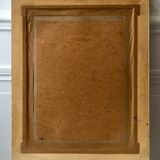 Landscape painting sea old watercolor signed