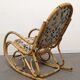 Bamboo rocking chair from the 50s/60s by Arco
