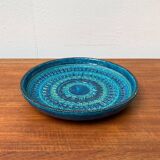 Large Rimini Blue bowl from the mid-century by Aldo Londi for Bitossi.