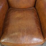 Fauteuil en cuir de mouton