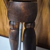 Antique wooden articulated artist's mannequin