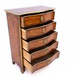 Antique chest of drawers, circa 1870, France.