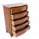 Antique chest of drawers, circa 1870, France.