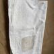 Old hemp grain bag