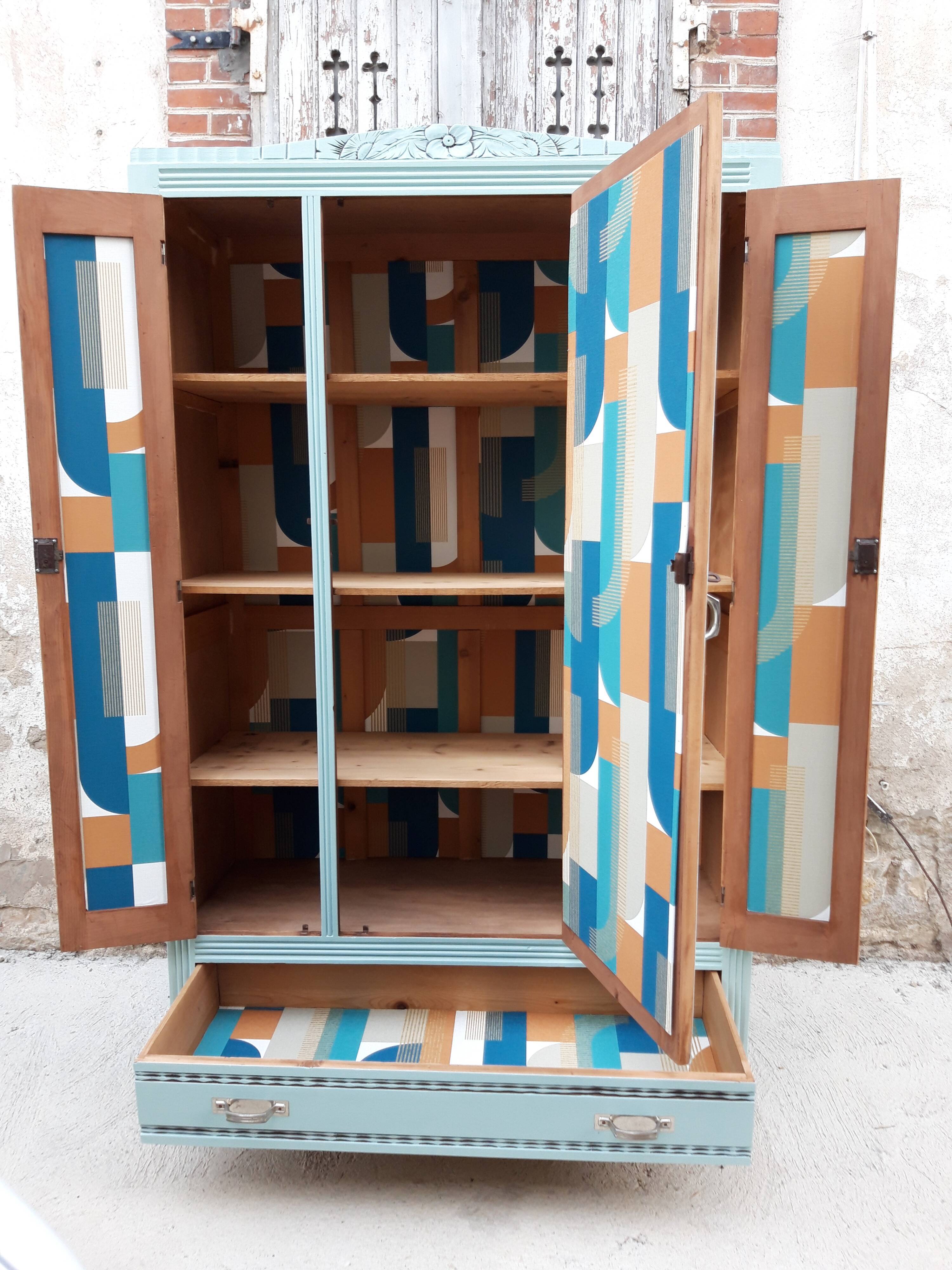 Parisian art deco wardrobe