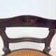 Chaise ancienne de style Louis Philippe en bois et cannage