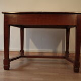 Table en cerisier solide extensible 1920 Italie méridionale