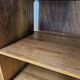1960s teak floor/sky bookcase with shelves and compartment