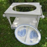 Doll furniture, sink, toiletry, late 19th 19th century