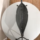 Dachshund basket, wrought iron 1950