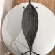 Dachshund basket, wrought iron 1950