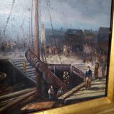 Marine painting painting