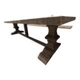 Table monastère en chêne massif