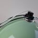 Mid-Century Mint Green Czech Desk Lamp with Chrome and Adjustable Shade