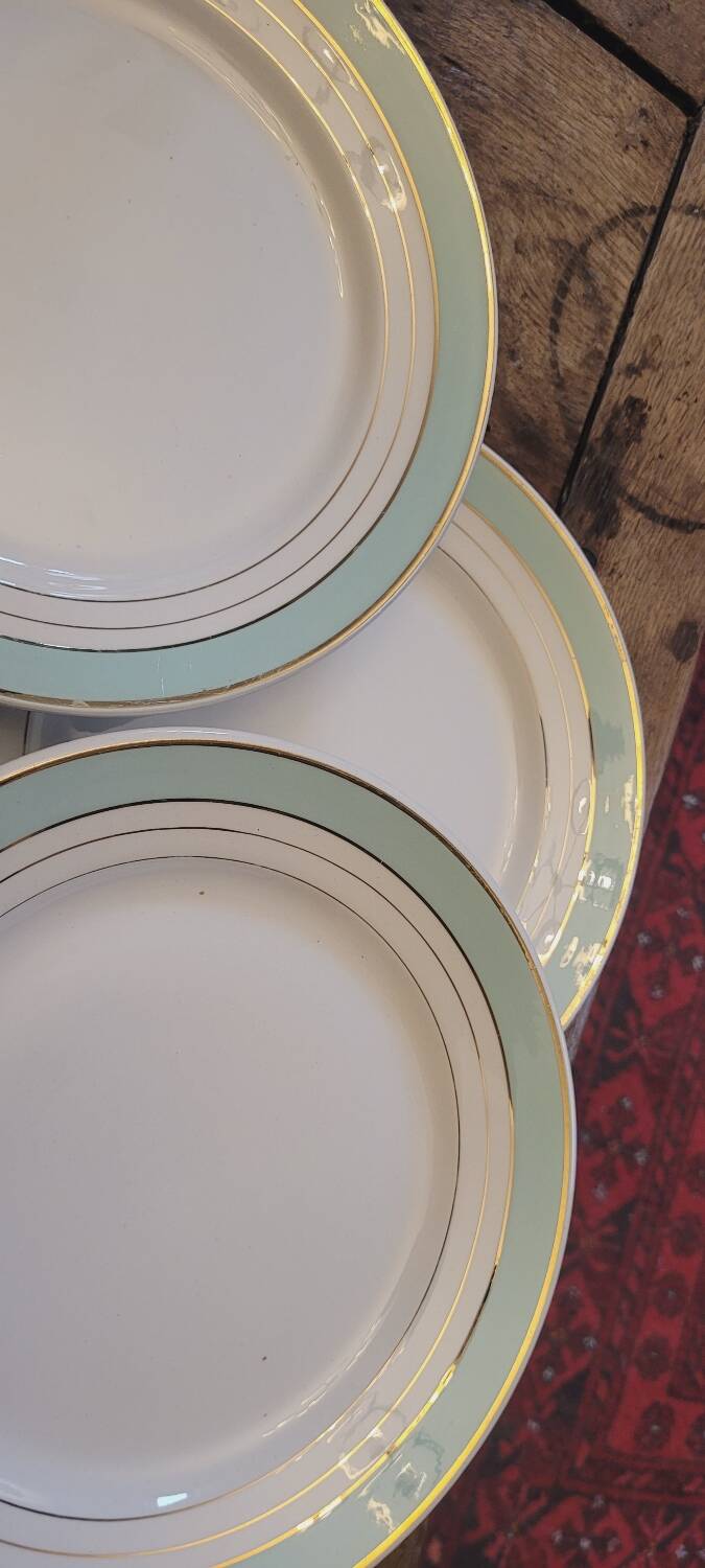 50's dessert plates