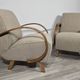 Chaises de salon Art Déco par Jindřich Halabala, années 1950, ensemble de 2
