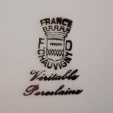 Fernand Deshoulières Chauvigny Porcelain Dinner Plates