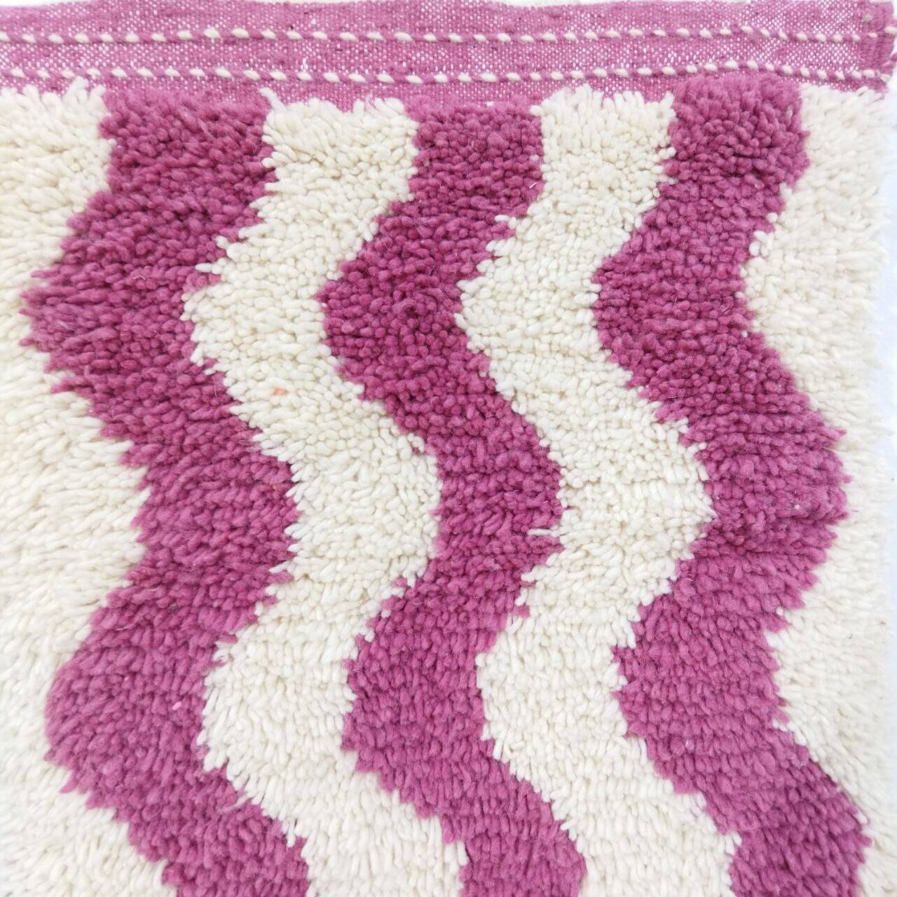 Tapis berbère Couloir Azilal en laine fait main 200 X 65 CM
