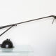 Vintage balance lamp aluminor black lacquered metal