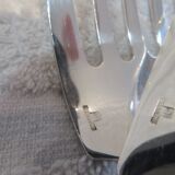 2-piece fish serving set, silver-plated metal, Christofle Concorde goldsmith