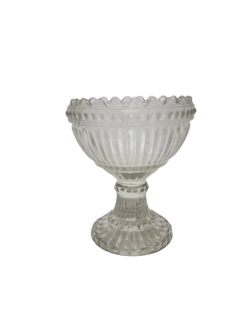 Postmodern bowl on stand from Iitala, Finland, 1970s