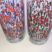 Set of 5 antique glasses
