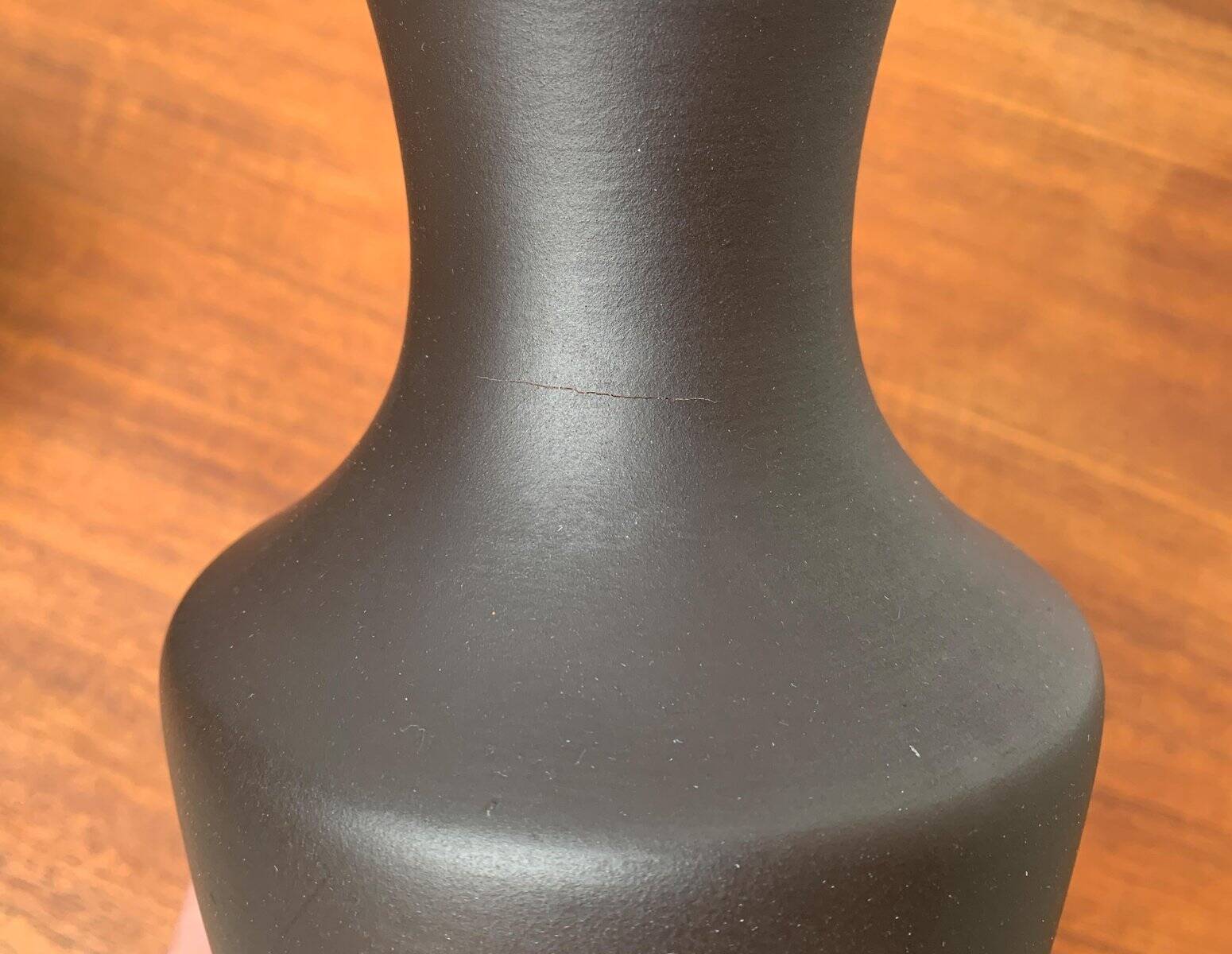 Vintage German vase in ceramic Wormser Terra-Sigillata, set of 2