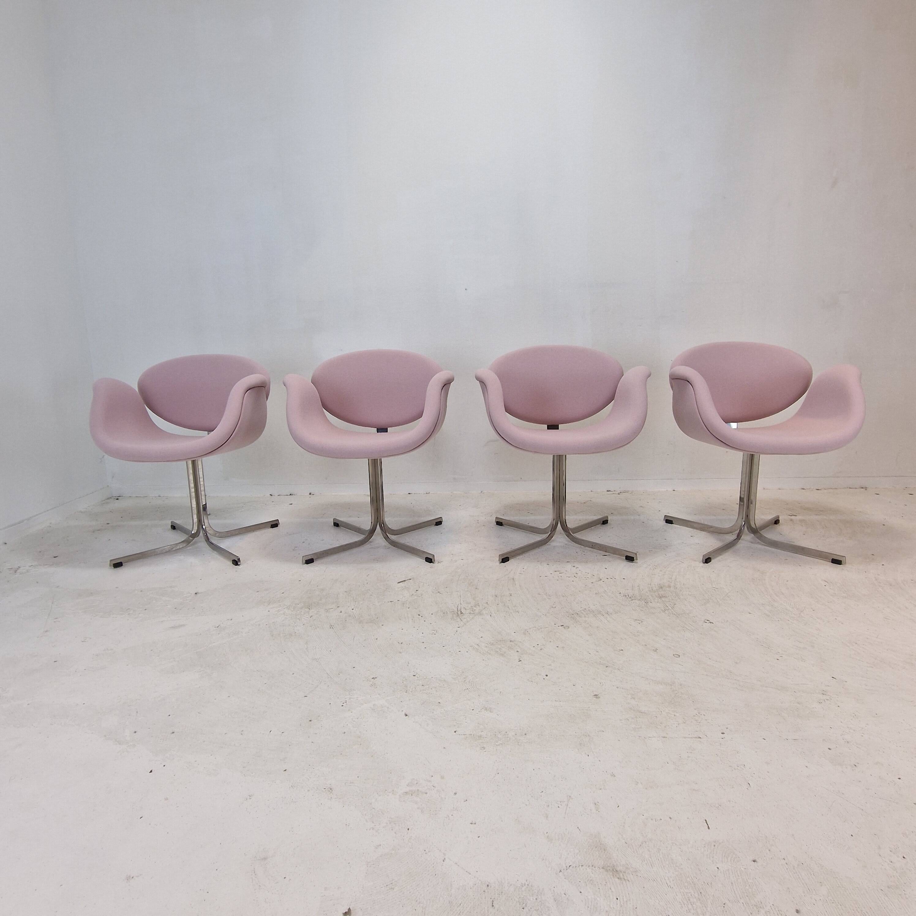 Set of 4 Little Tulip Armchairs by Pierre Paulin for Artifort