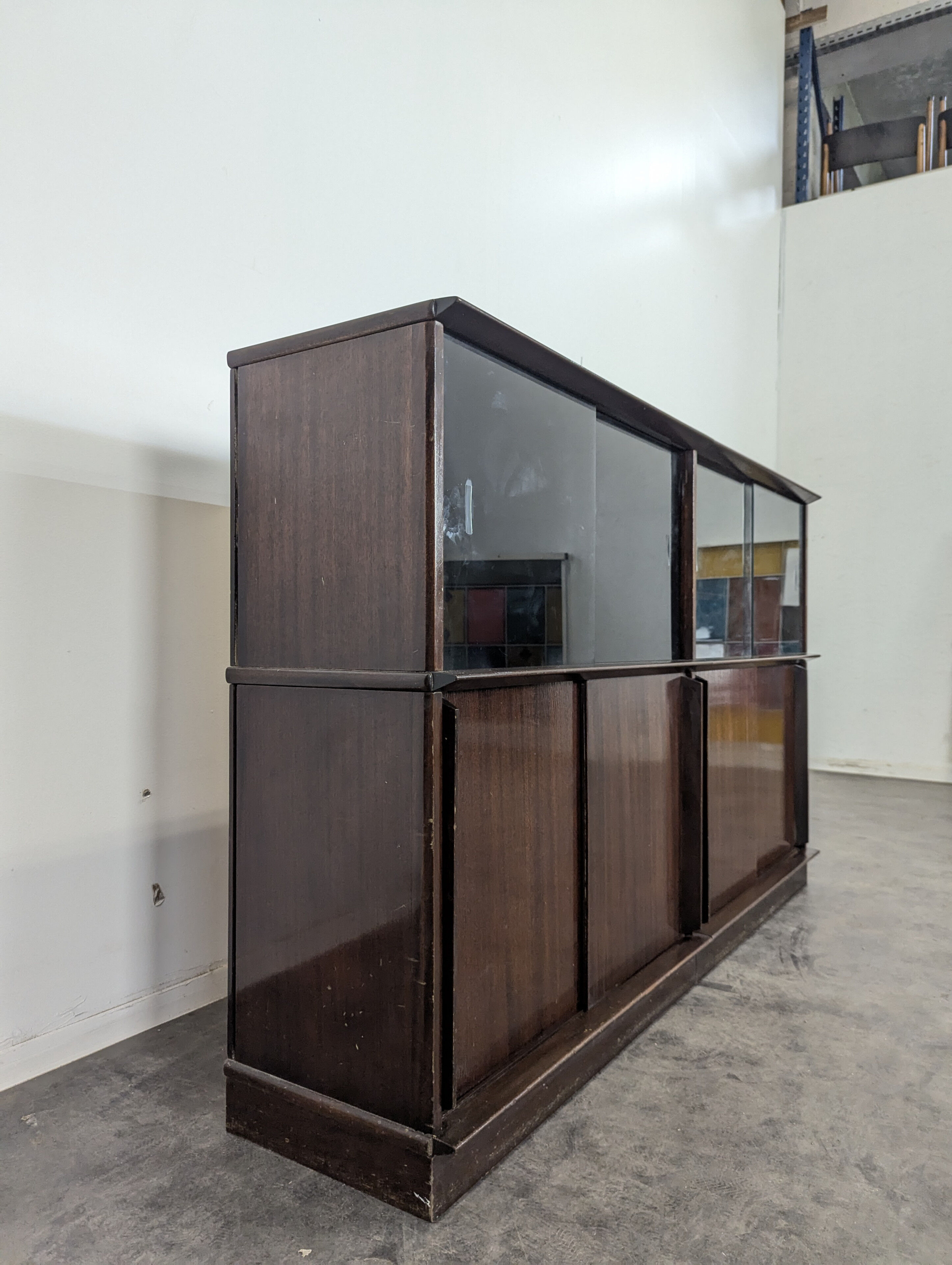 Low bookcase by Didier Rozaffy for Oscar