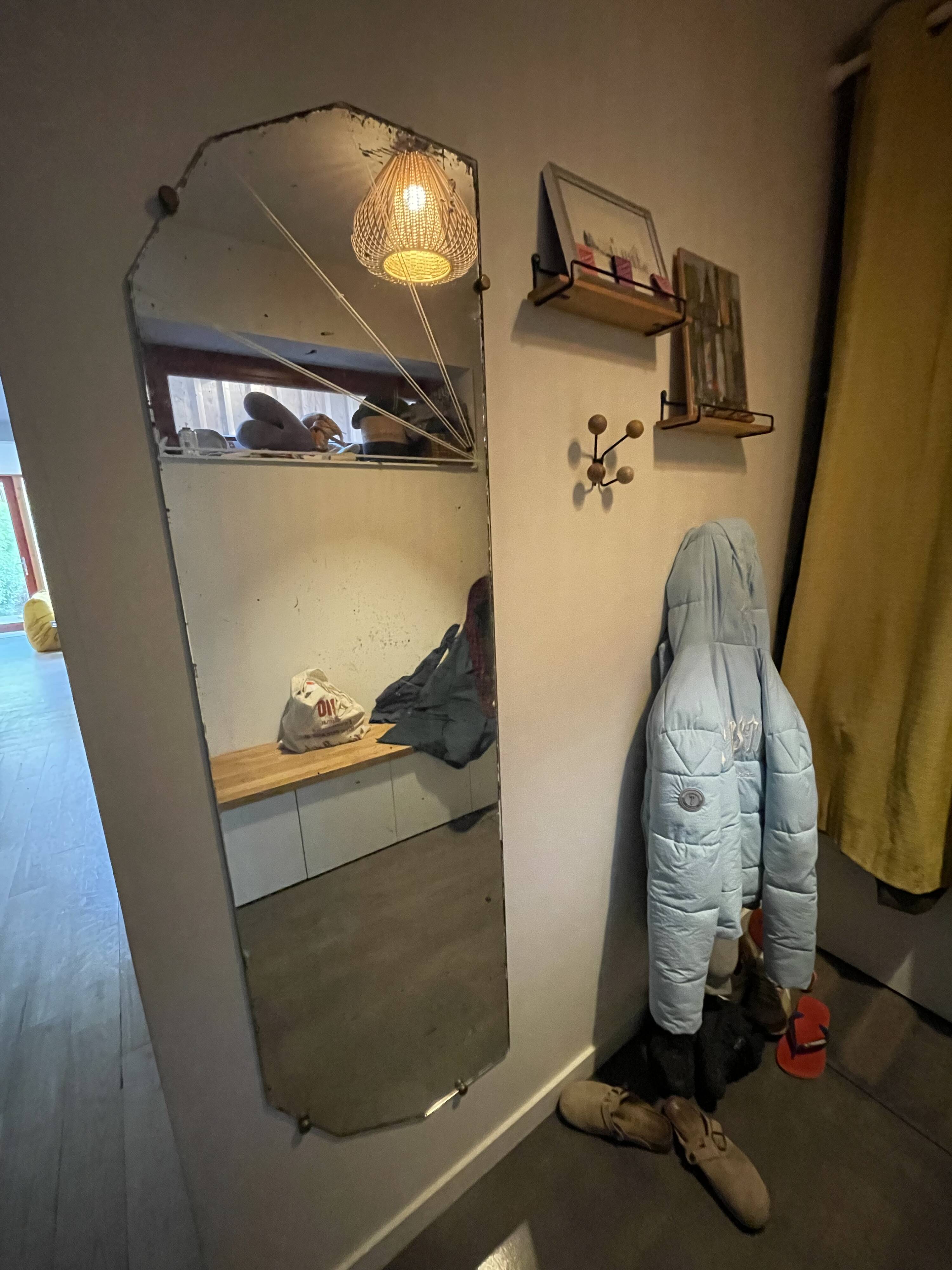 Vintage art deco mirror