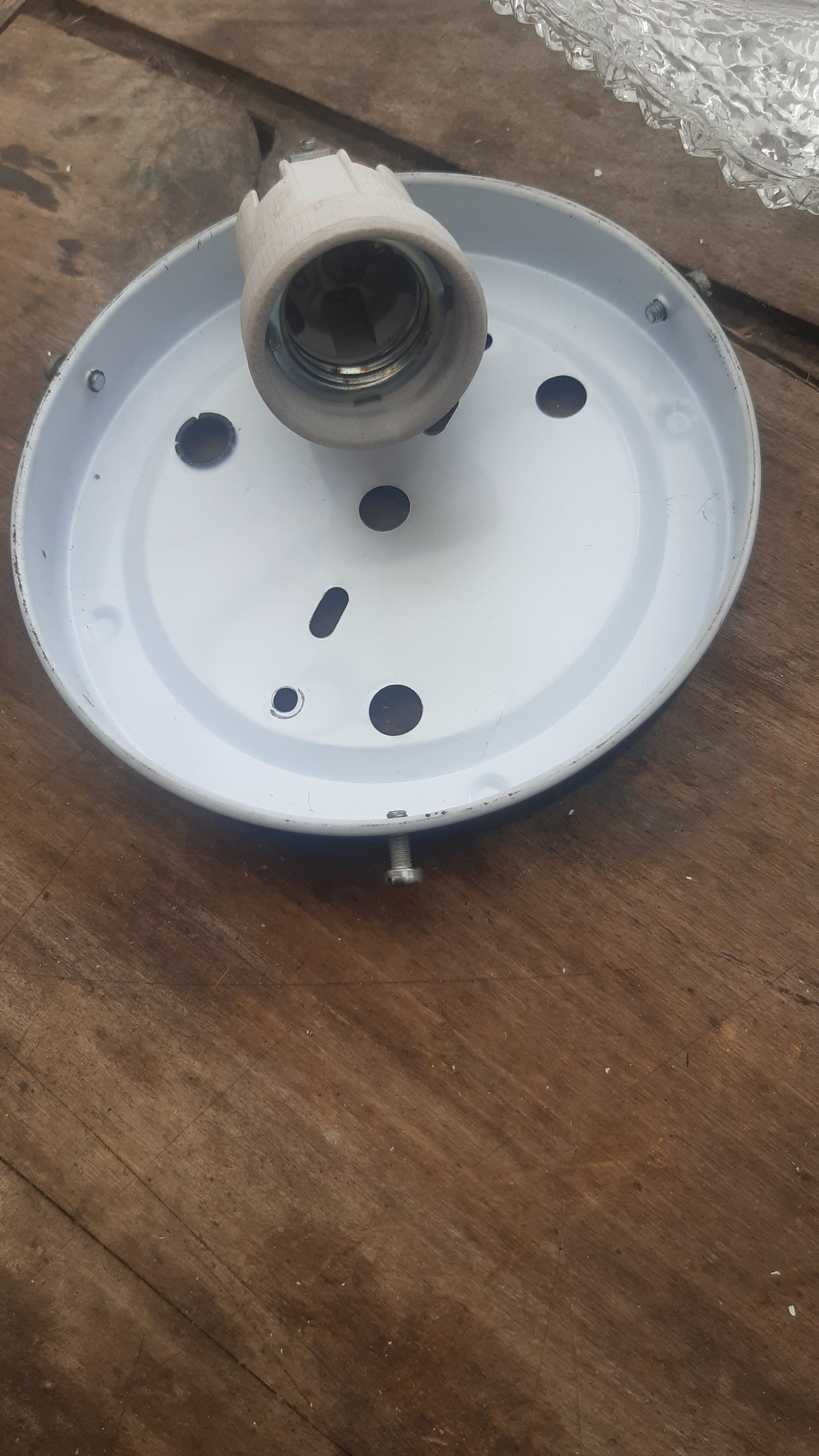 Wall sconces chiseled glass 60s