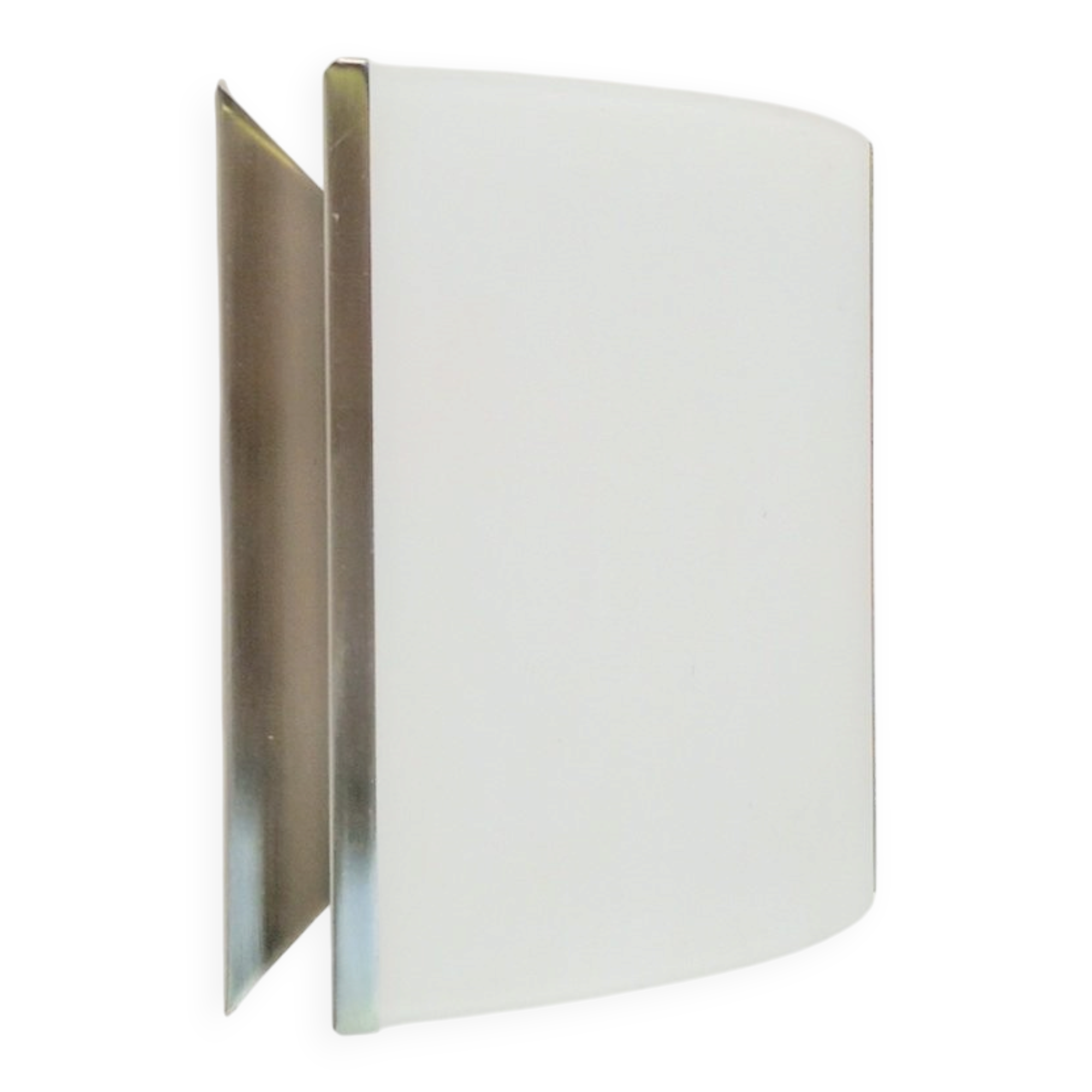Lampe murale Tecla en verre opalin de Panzeri, années 1980