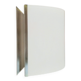 Tecla Wall Lamp in Opaline Glass from Panzeri, 1980s