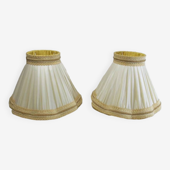 Pair of Napoleon III lampshades