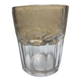Engraved bridal vase from 1889 in thick glass