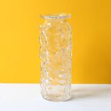 Vintage Stylish Pressed Glass Bubble Vase Designed by Vladislav Urban / 196