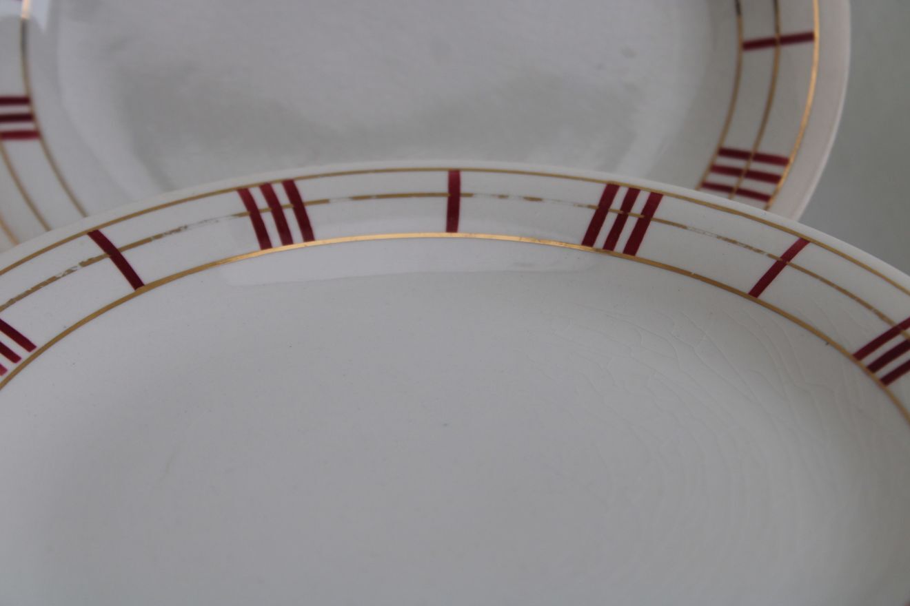 Set of 6 dessert plates