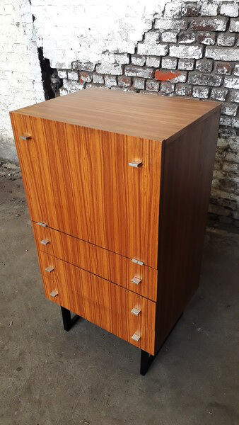 Writing desk bar "Model 693" by Pierre Guariche for Meurop 1960
