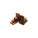 Supports de livres en bois vintage français