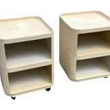 Set of Two Componibili by Anna Castelli Ferrieri for Kartell