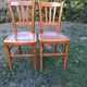 Chaises bistrot 