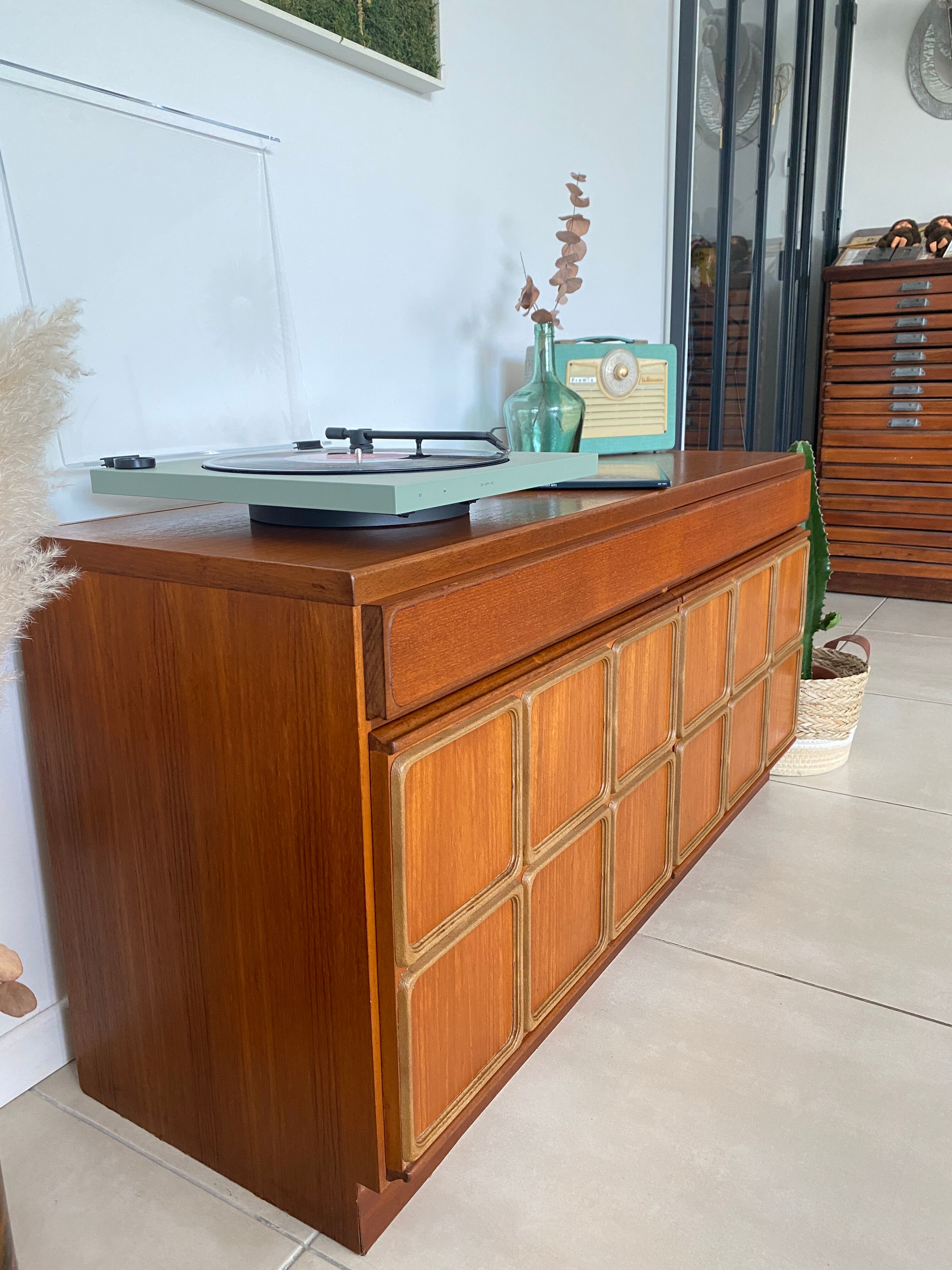 Enfilade teck vintage Mc Intosh