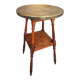 Oriental Copper topped Side Table, 1930s